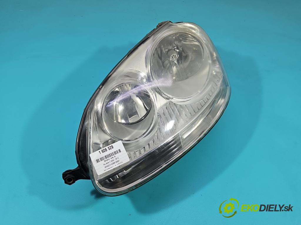 Vw Jetta V 2005-2010 1.4 TSI CAX 122 HP manual 90 kW 1390 cm3 4- Reflektor: ľavý 1K6941005P (Kľučka dverí ostatné)