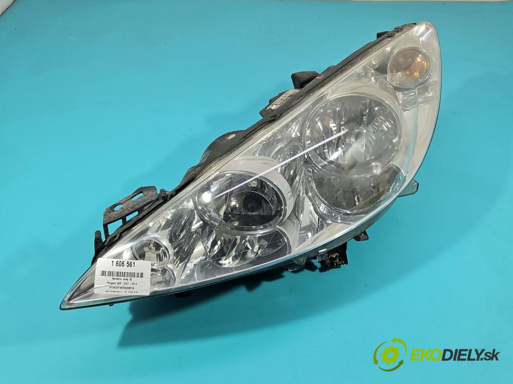 Peugeot 308 I 2007-2013 1.6 16V 120 HP manual 88 kW 1598 cm3 5- Reflektor: ľavý 9656162580 (Kľučka dverí ostatné)