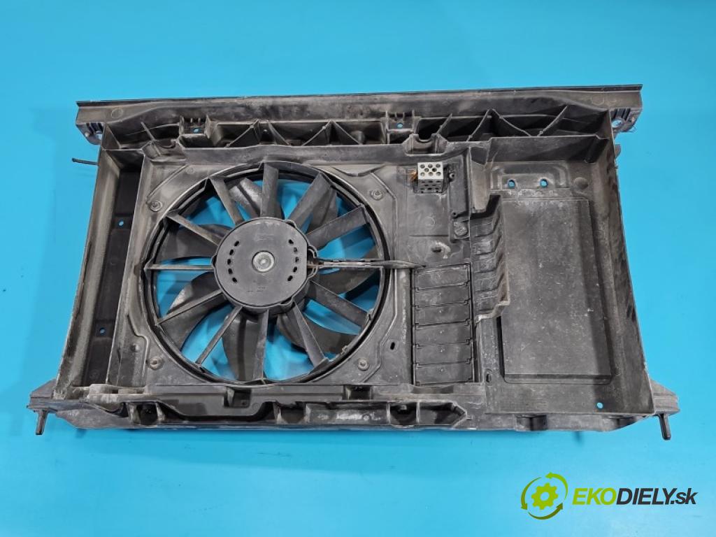 Peugeot 308 I 2007-2013 1.6 16V 120 hp manual 88 kW 1598 cm3 5- ventilátor chladič 9650316080