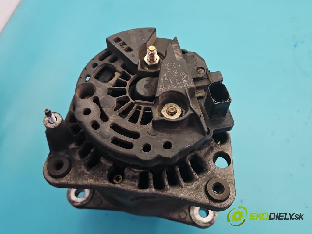 Vw Golf IV 1997-2003 1.4 16V 75 hp manual 55 kW 1390 cm3 5- Alternator 028903028D (Alternátor)