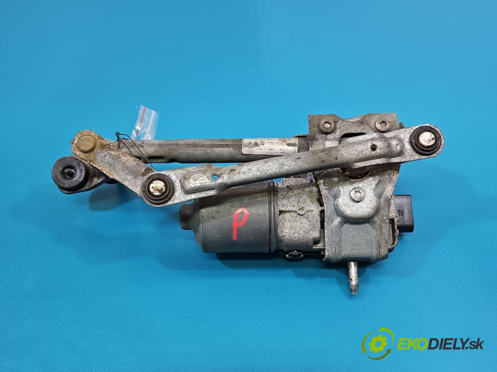 Vw Touran I 2003-2015 1.9 tdi 101 hp manual 74 kW 1896 cm3 5- motor stěračů přední 1T0955120A