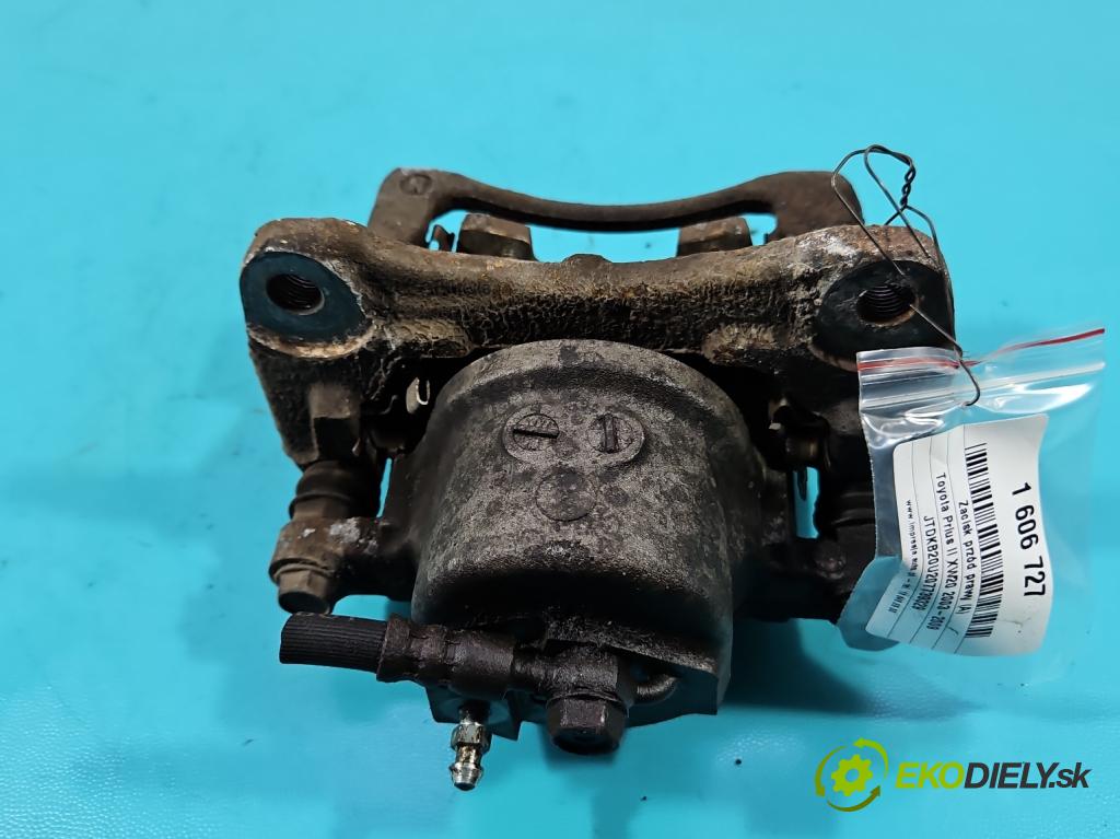 Toyota Prius II XW20 2003-2009 1.5 16V 77 HP automatic 57 kW 1497 cm3 5- brzdič predné pravý  (Kľučka dverí ostatné)
