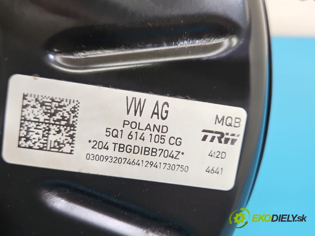Vw Golf Sportsvan 1.4 TSI 125 hp manual 92 kW 1395 cm3 5- servo posilovač 5Q1614105CG