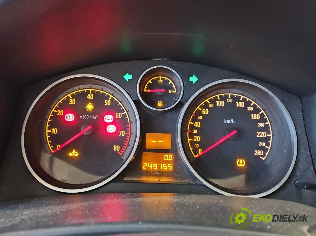 Opel Astra III 2004-2014 1.6 16V 105 hp automatic 77 kW 1598 cm3 5- Přístrojová deska 13142788TD (Přístrojová deska)