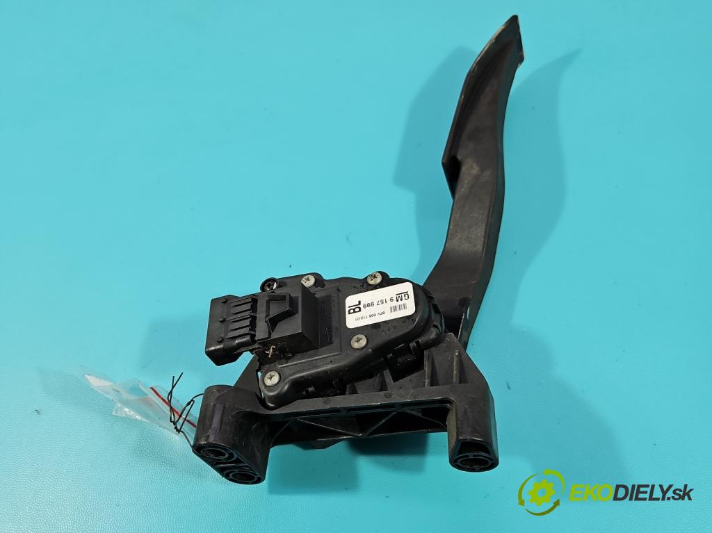 Opel Astra III 2004-2014 1.6 16V 105 hp automatic 77 kW 1598 cm3 5- pedal plyn: potenciometr: 9157999BL
