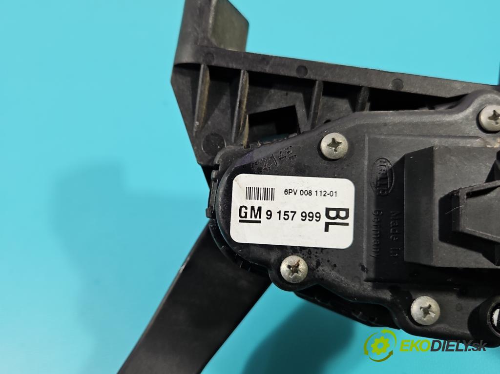 Opel Astra III 2004-2014 1.6 16V 105 hp automatic 77 kW 1598 cm3 5- pedal plyn: potenciometr: 9157999BL