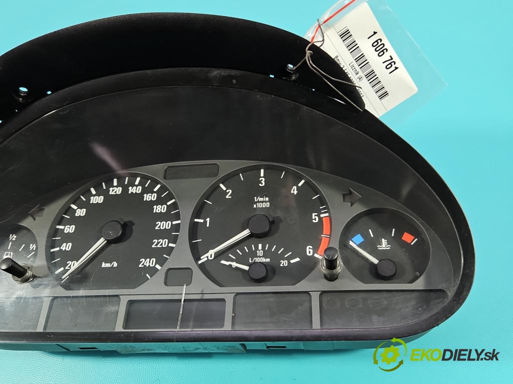 Bmw 3 E46 1998-2007 2.0d 150 HP manual 110 kW 1995 cm3 3- prístrojovka/ budíky 4117708 (Prístrojová doska)