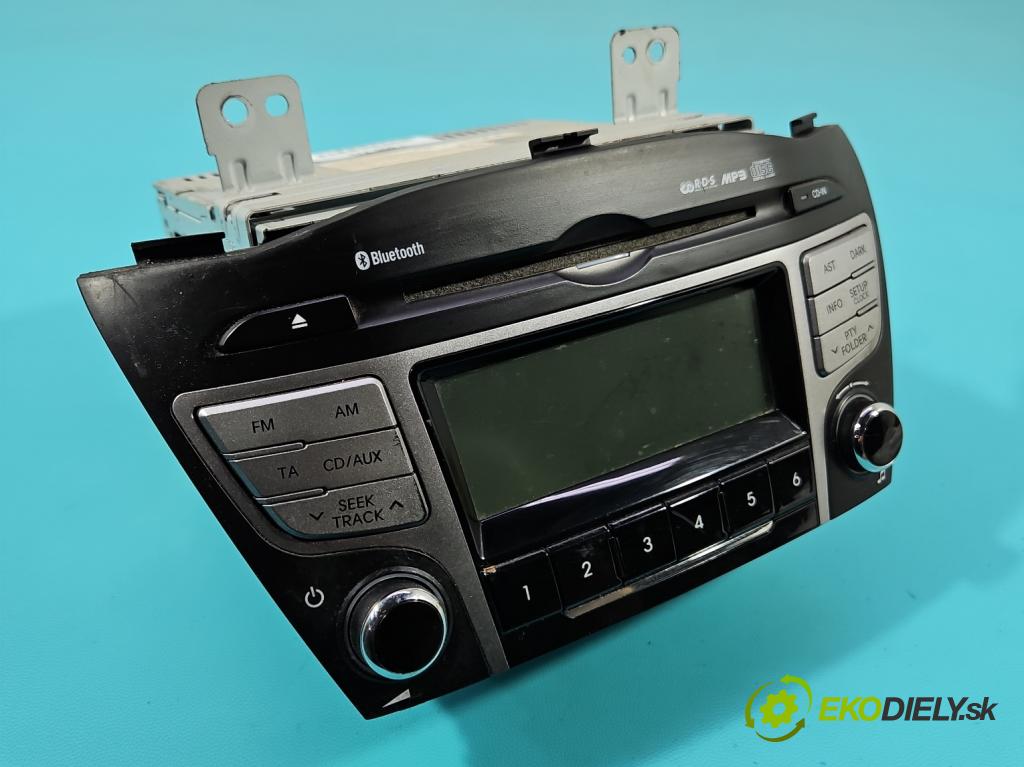 Hyundai Ix35 2.0 16V 163 HP manual 120 kW 1998 cm3 5- Radio originál 96160-2Y730TAP