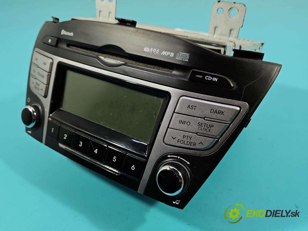 Hyundai Ix35 2.0 16V 163 HP manual 120 kW 1998 cm3 5- Radio originál 96160-2Y730TAP