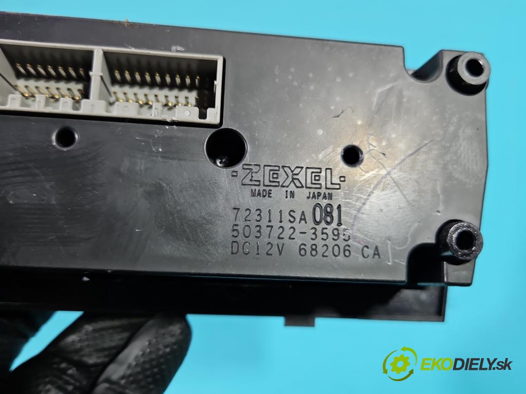 Subaru Forester II SG 2002-2008 2.0 boxer 158 HP manual 116 kW 1994 cm3 5- panel kúrenia 503722-3595