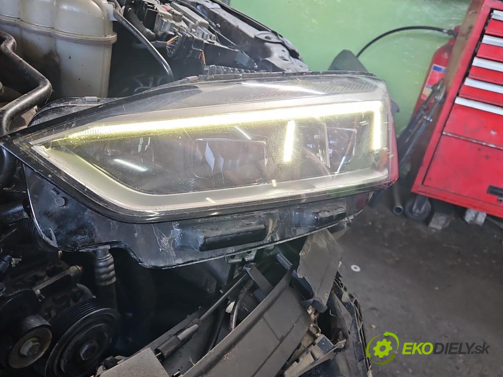 Audi A5 F5 2016-2024 2.0 TFSI 252KM automatic 185 kW 1984 cm3 2- Reflektor: ľavý 8W6941033F (Kľučka dverí ostatné)