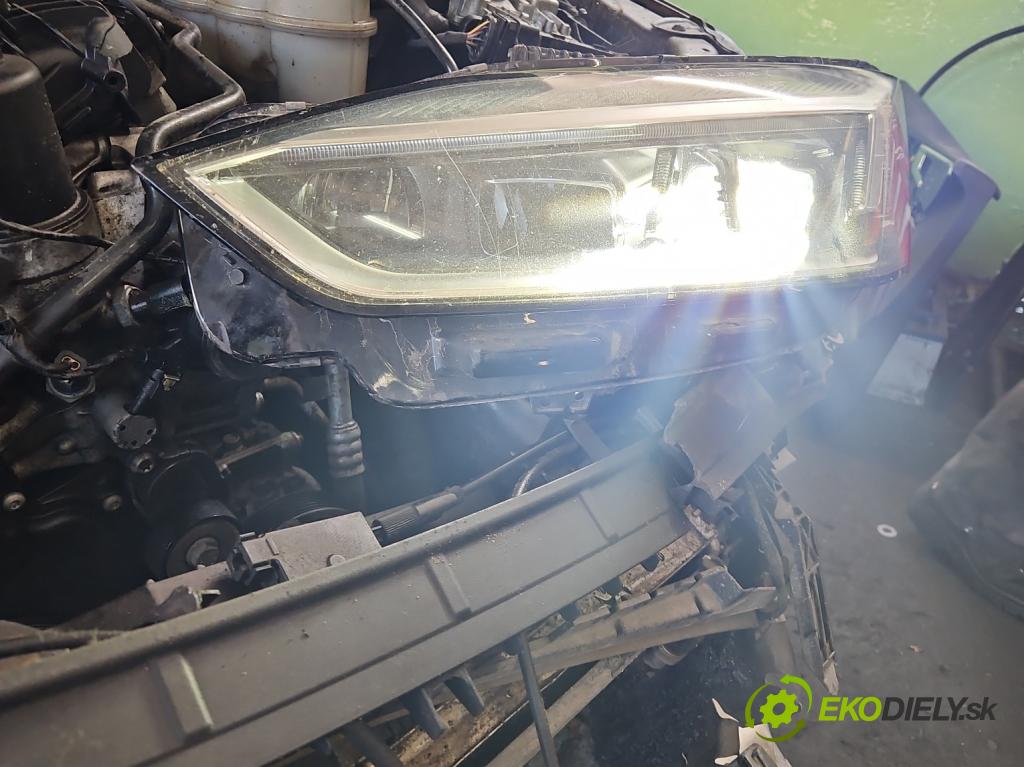 Audi A5 F5 2016-2024 2.0 TFSI 252KM automatic 185 kW 1984 cm3 2- Reflektor: ľavý 8W6941033F (Kľučka dverí ostatné)