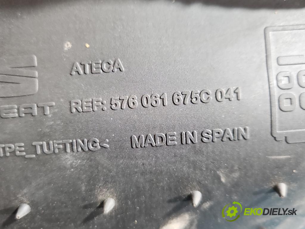 Seat Ateca 2016- 1.5 TSI 150 hp automatic 110 kW 1498 cm3 5- Koberce: 576061675C