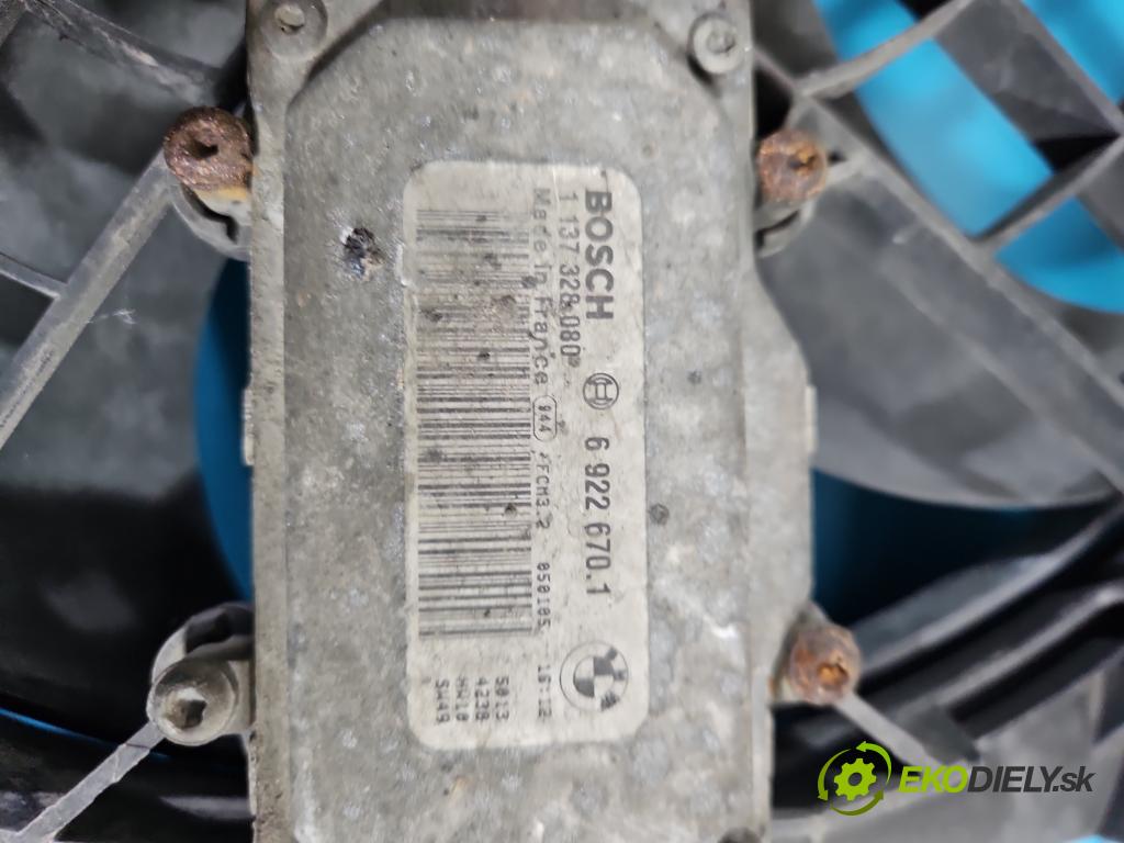 Bmw 3 E46 1998-2007 2.0d 150 hp manual 110 kW 1995 cm3 3- ventilátor klíma 6922670