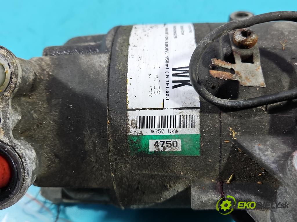 Opel Astra III 2004-2014 1.6 16V 105 hp automatic 77 kW 1598 cm3 5- Kompresor: klíma 13124750 (Kompresor klimatizace)