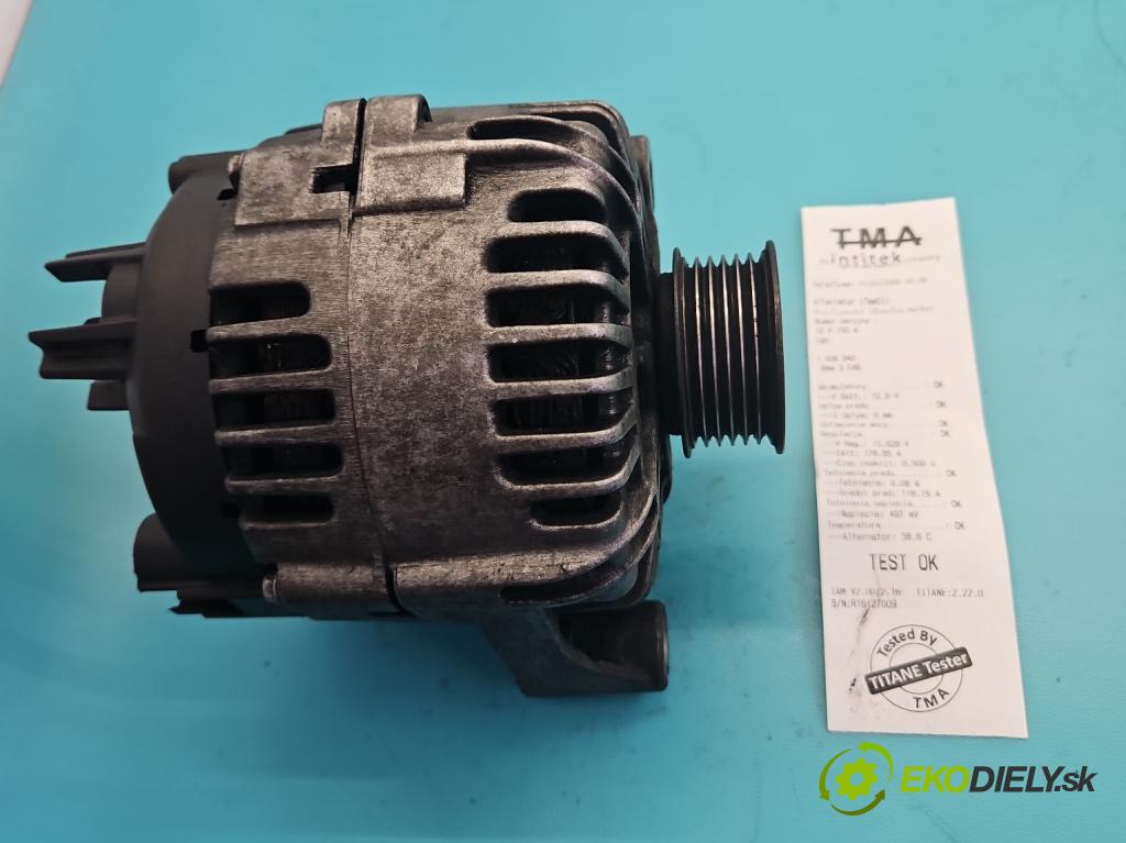 Bmw 3 E46 1998-2007 2.0d 150 hp manual 110 kW 1995 cm3 3- Alternator 2543236A (Alternátor)