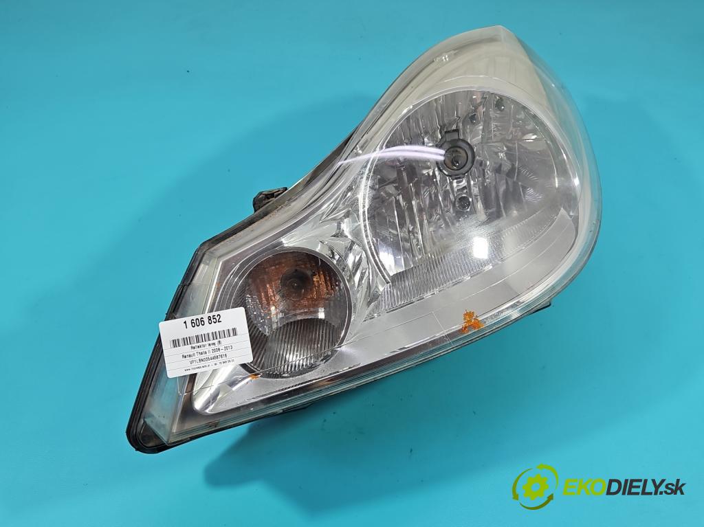 Renault Thalia II 2008-2013 1.2 16V 75 HP manual 55 kW 1149 cm3 4- Reflektor: ľavý 8200700028 (Kľučka dverí ostatné)