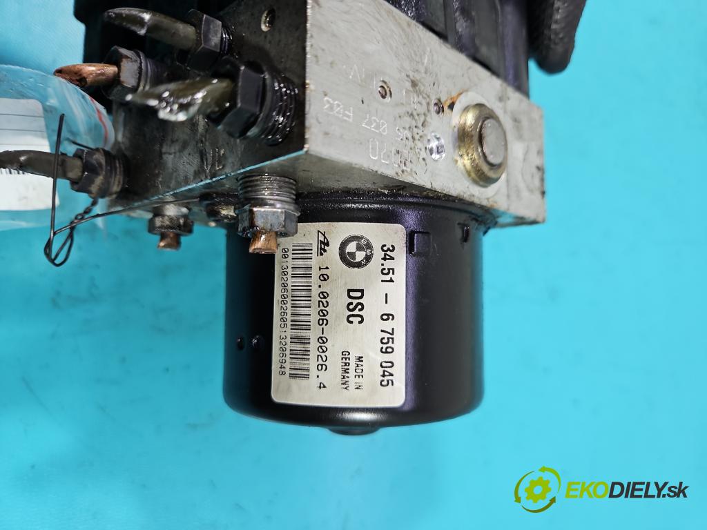 Bmw 3 E46 1998-2007 2.0d 150 hp manual 110 kW 1995 cm3 3- čerpadlo abs 6759047 (Pumpa ABS)