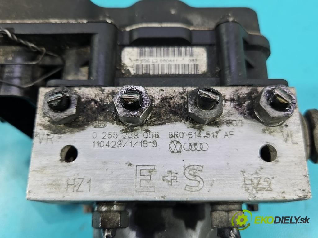 Vw Polo V 6R 2009-2017 1.4 16V 86 hp manual 63 kW 1390 cm3 5- čerpadlo abs 6R0907379AK (Pumpa ABS)