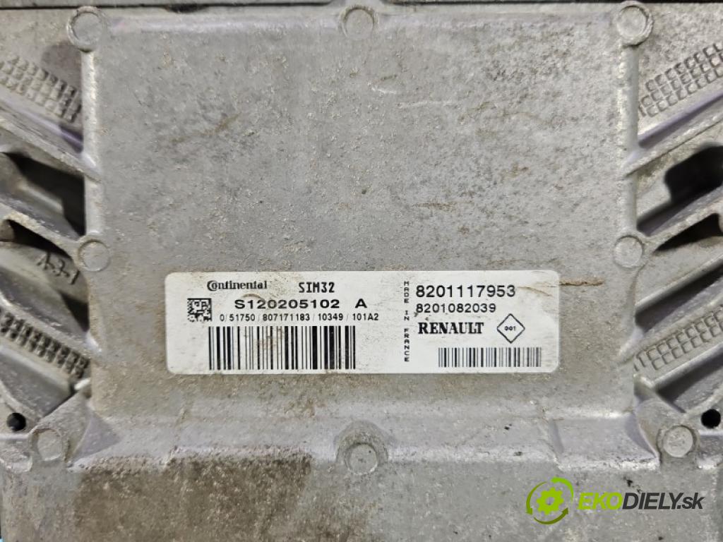 Renault Thalia II 2008-2013 1.2 16V 75 hp manual 55 kW 1149 cm3 4- řídící jednotka motoru S120205102A