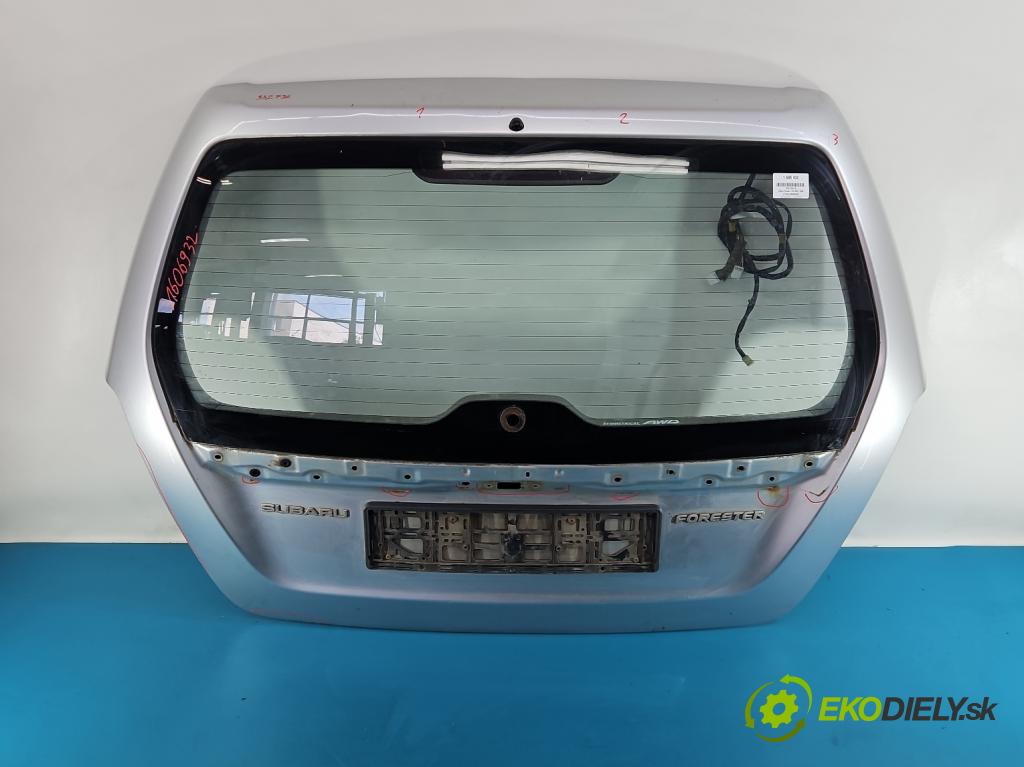 Subaru Forester II SG 2002-2008 2.0 boxer 158 HP manual 116 kW 1994 cm3 5- zadna kufor  (Kapota zadná (kufor))