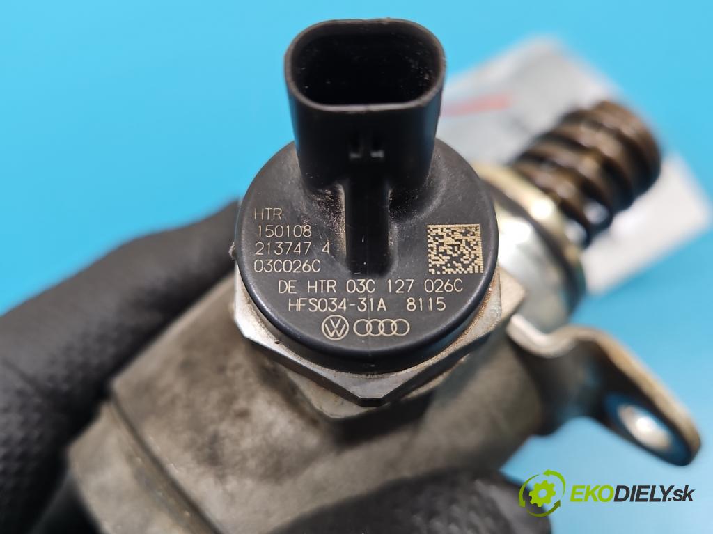 Vw Jetta V 2005-2010 1.4 TSI CAX 122 HP manual 90 kW 1390 cm3 4- čerpadlo palivo 03C127026C
