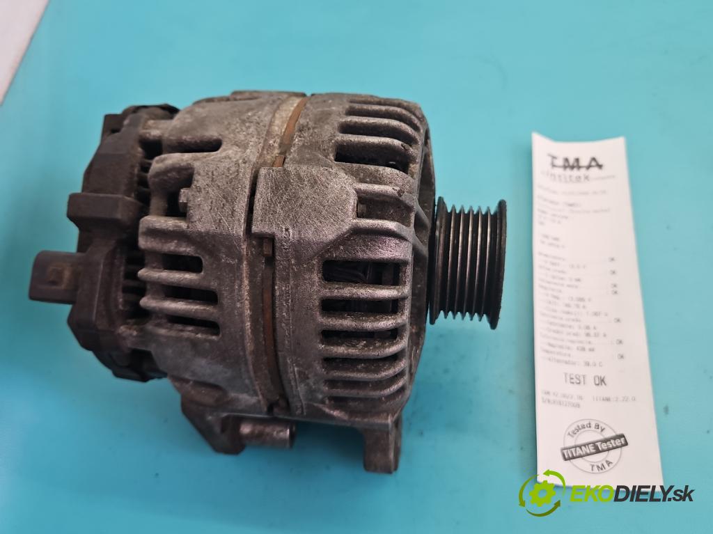 Vw Jetta V 2005-2010 1.4 TSI CAX 122 hp manual 90 kW 1390 cm3 4- Alternator 03C903023D (Alternátor)
