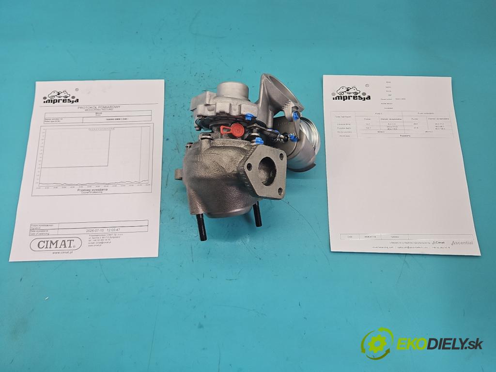 Bmw 3 E46 1998-2007 2.0d 150 hp manual 110 kW 1995 cm3 3- Turbodmychadlo repasováno 750431-9