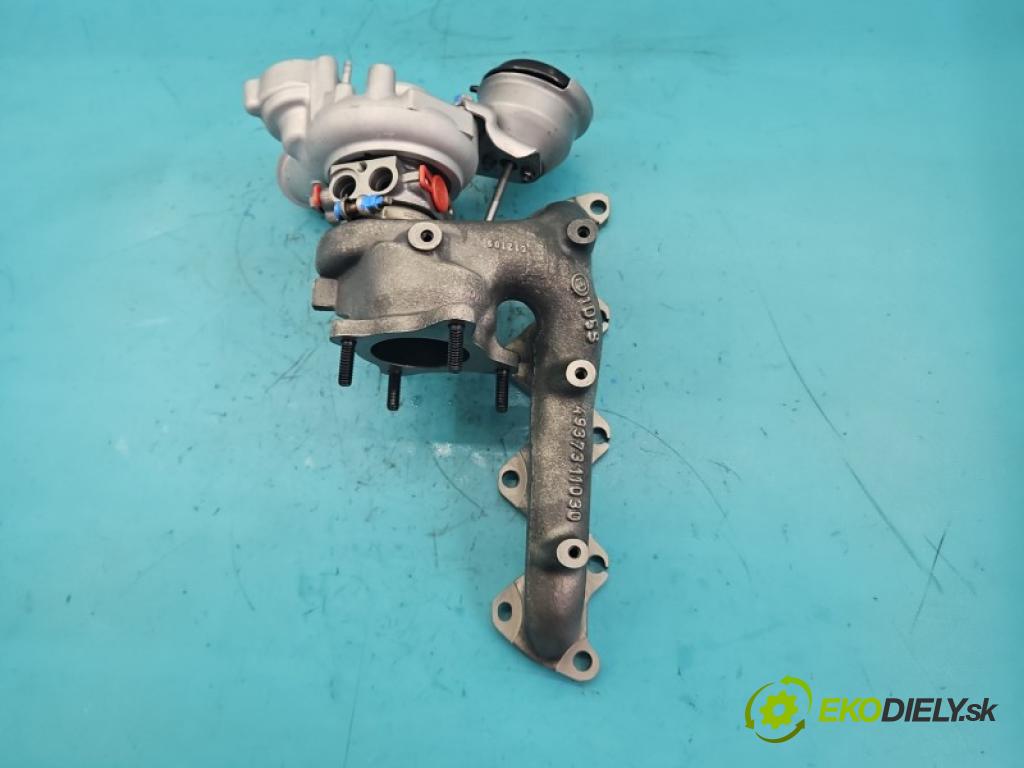 Vw Jetta V 2005-2010 1.4 TSI CAX 122 hp manual 90 kW 1390 cm3 4- Turbodmychadlo repasováno 49373-01001