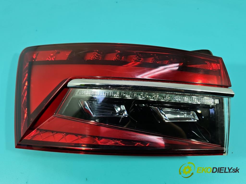 Skoda Superb III 2015-2024 1.5 TSI 150 HP automatic 110 kW 1498 cm3 5- svetlo / reflektor zadné ľavé 3V9945207C (Kľučka dverí ostatné)