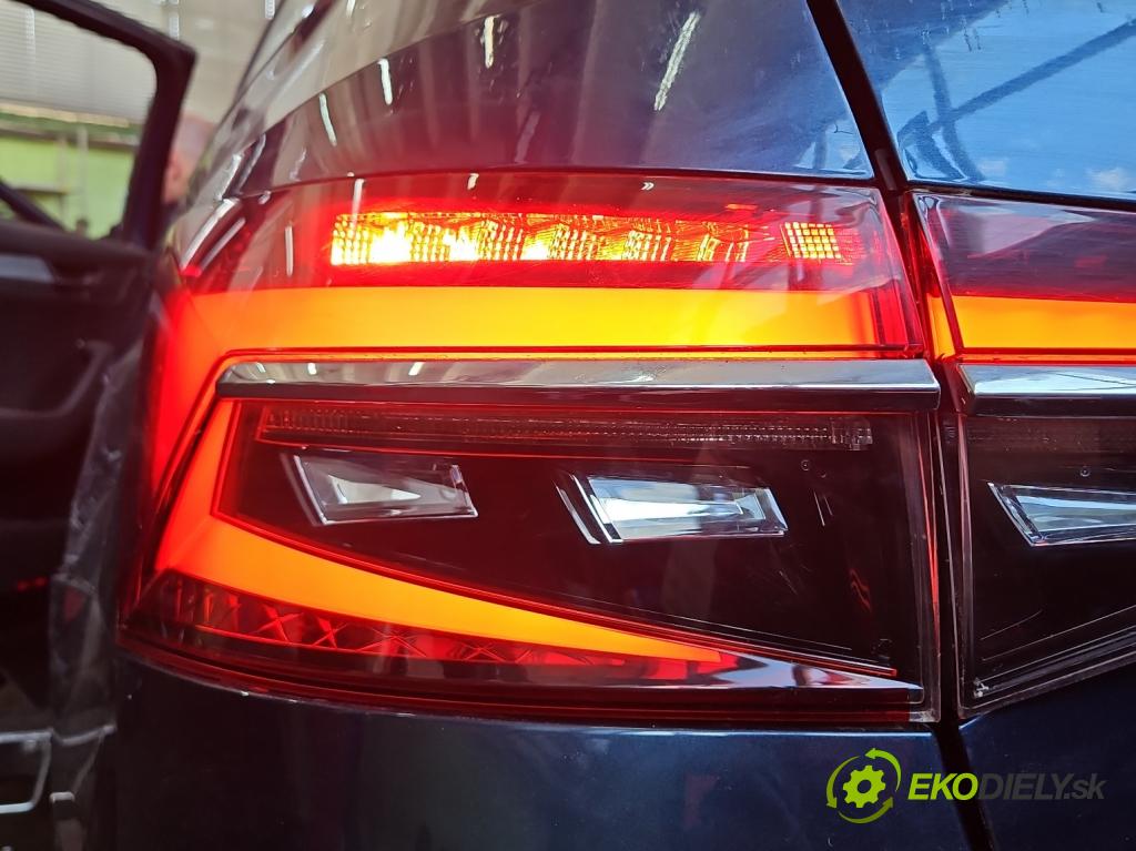 Skoda Superb III 2015-2024 1.5 TSI 150 HP automatic 110 kW 1498 cm3 5- svetlo / reflektor zadné ľavé 3V9945207C (Kľučka dverí ostatné)