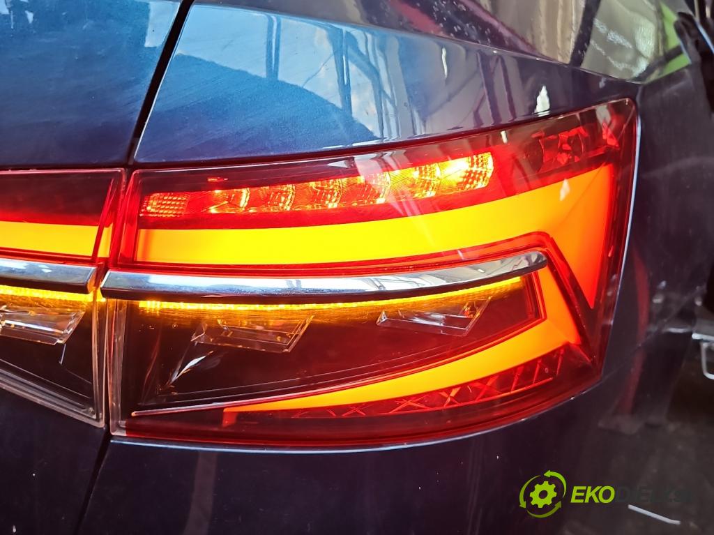 Skoda Superb III 2015-2024 1.5 TSI 150 HP automatic 110 kW 1498 cm3 5- svetlo / reflektor zadné pravé 3V9945208C (Kľučka dverí ostatné)