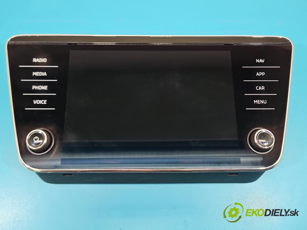 Skoda Superb III 2015-2024 1.5 TSI 150 HP automatic 110 kW 1498 cm3 5- Radio originál 3V0919605D