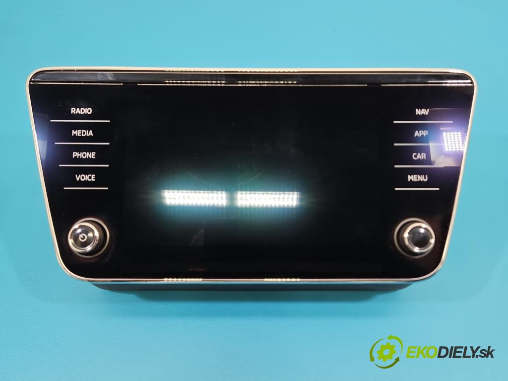 Skoda Superb III 2015-2024 1.5 TSI 150 HP automatic 110 kW 1498 cm3 5- Radio originál 3V0919605D