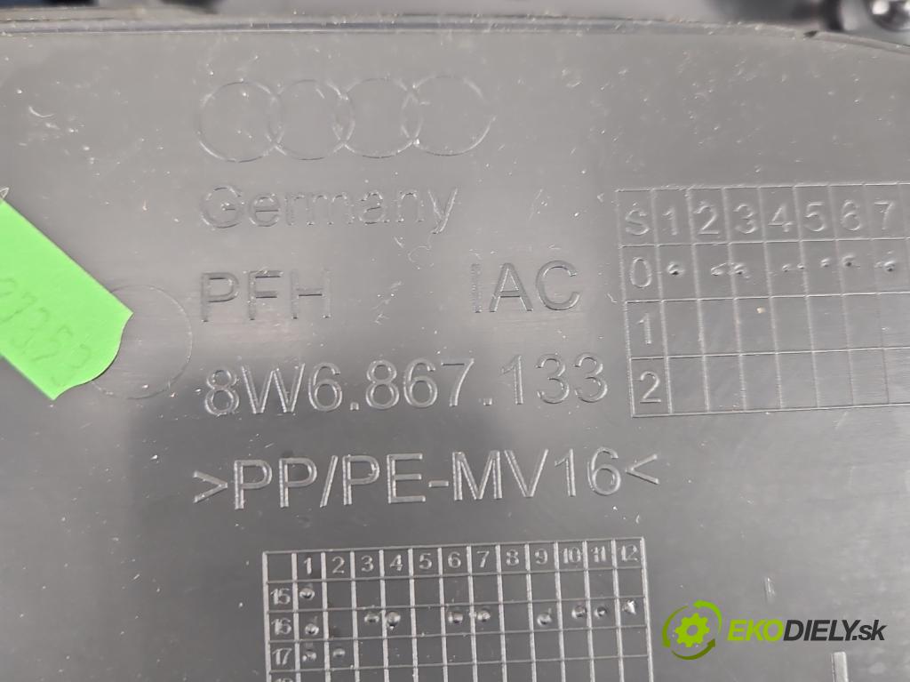 Audi A5 F5 2016-2024 2.0 TFSI 252KM automatic 185 kW 1984 cm3 2- Čalounictví: dvere predné ľavé 8W6867117