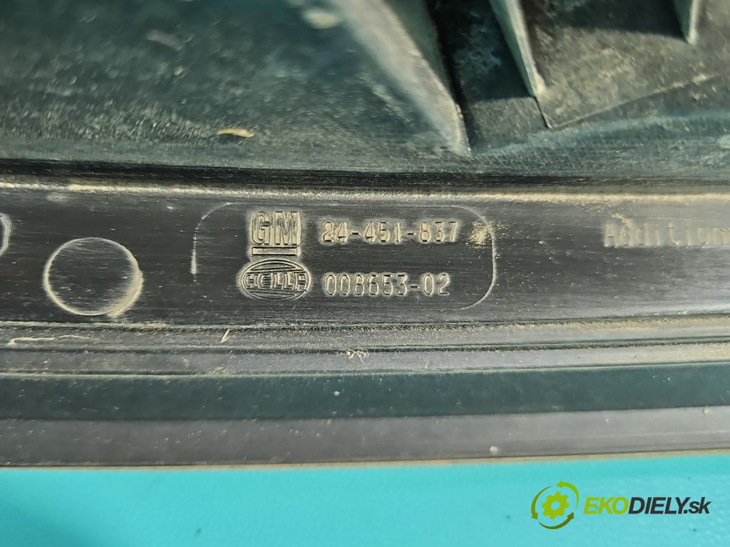 Opel Astra III 2004-2014 1.7 cdti 101 HP manual 74 kW 1686 cm3 5- svetlo / reflektor zadné pravé (Kľučka dverí ostatné)
