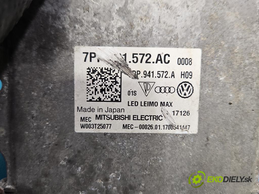Audi A5 F5 2016-2024 2.0 TFSI 252KM automatic 185 kW 1984 cm3 2- modul lampy: 7PP941572A
