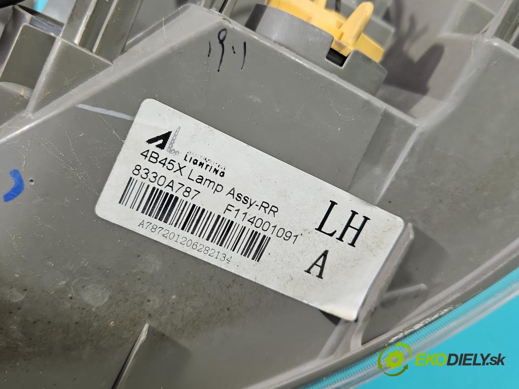 Mitsubishi Outlander III 2012-2022 2.0 16V 150 hp automatic 110 kW 1998 cm3 5- světlo zadní levé blatník: 8330A787