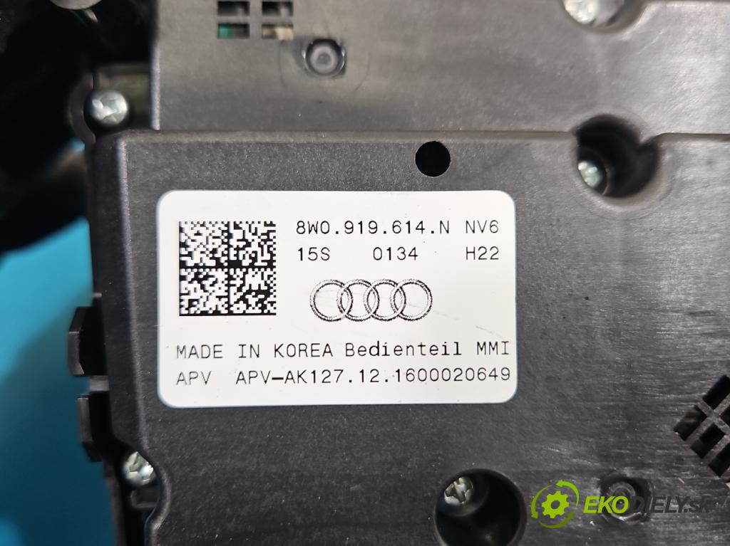 Audi A5 F5 2016-2024 2.0 TFSI 252KM automatic 185 kW 1984 cm3 2- prepínač rádio: navigácie 8W0919614N