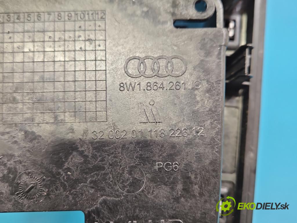 Audi A5 F5 2016-2024 2.0 TFSI 252KM automatic 185 kW 1984 cm3 2- Rukojeť: na nápoje: 8W0862266AB (Držiak (úchyt) na nápoje)