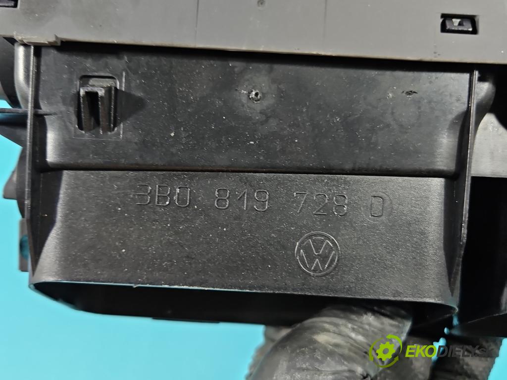 Vw Passat B5 1995-2005 1.9 tdi 131 HP automatic 96 kW 1896 cm3 5- Mřížka: kúrenia stredová 3B0819728D (Mriežka kúrenia (fukár))