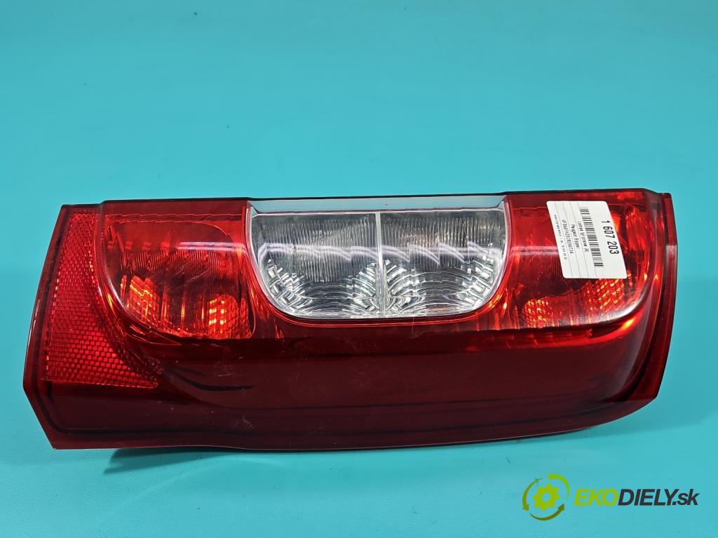Peugeot Bipper 1.3 hdi 75 HP manual 55 kW 1248 cm3 5- svetlo / reflektor zadné pravé 01353205080E (Kľučka dverí ostatné)