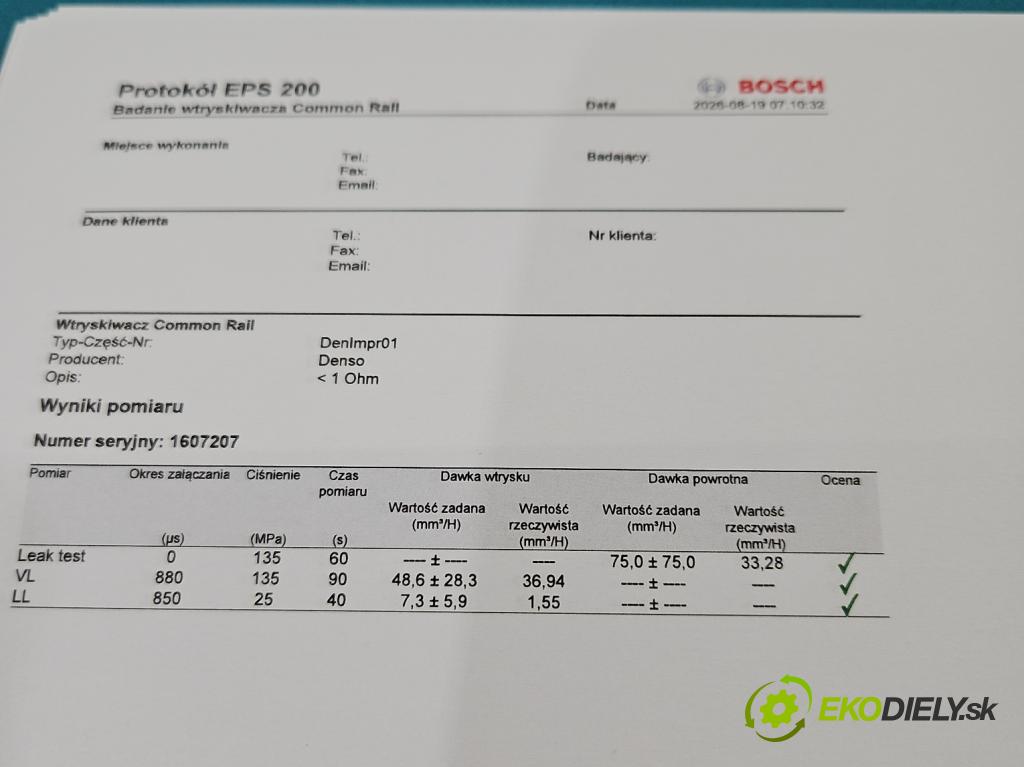 Opel Meriva A 2002-2010 1.7 cdti 101 hp manual 74 kW 1686 cm3 5- vstřikovač diesel 897313-8612