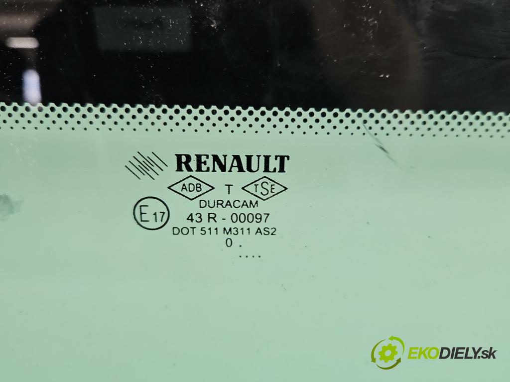 Renault Thalia II 2008-2013 1.2 16V 75 hp manual 55 kW 1149 cm3 4- sklo zadní  (Zadní sklo)