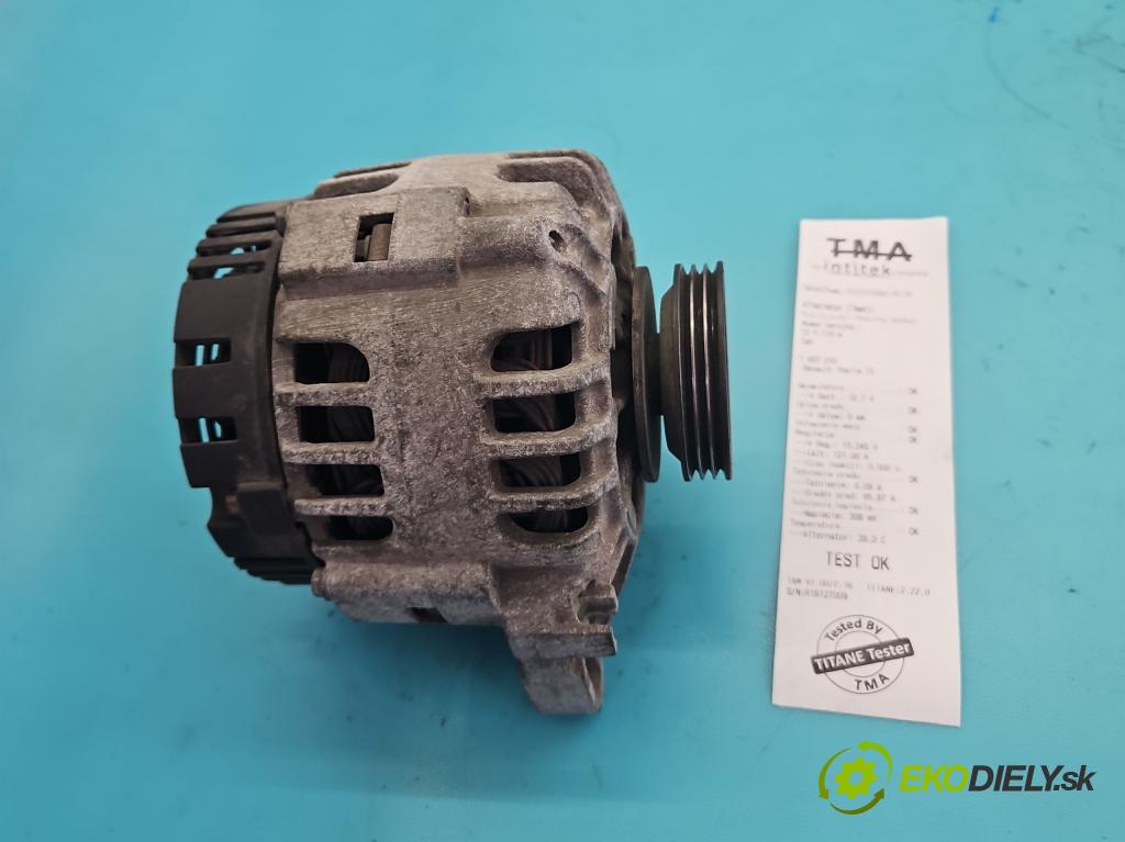 Renault Thalia II 2008-2013 1.2 16V 75 hp manual 55 kW 1149 cm3 4- Alternator 8200660044B (Alternátor)