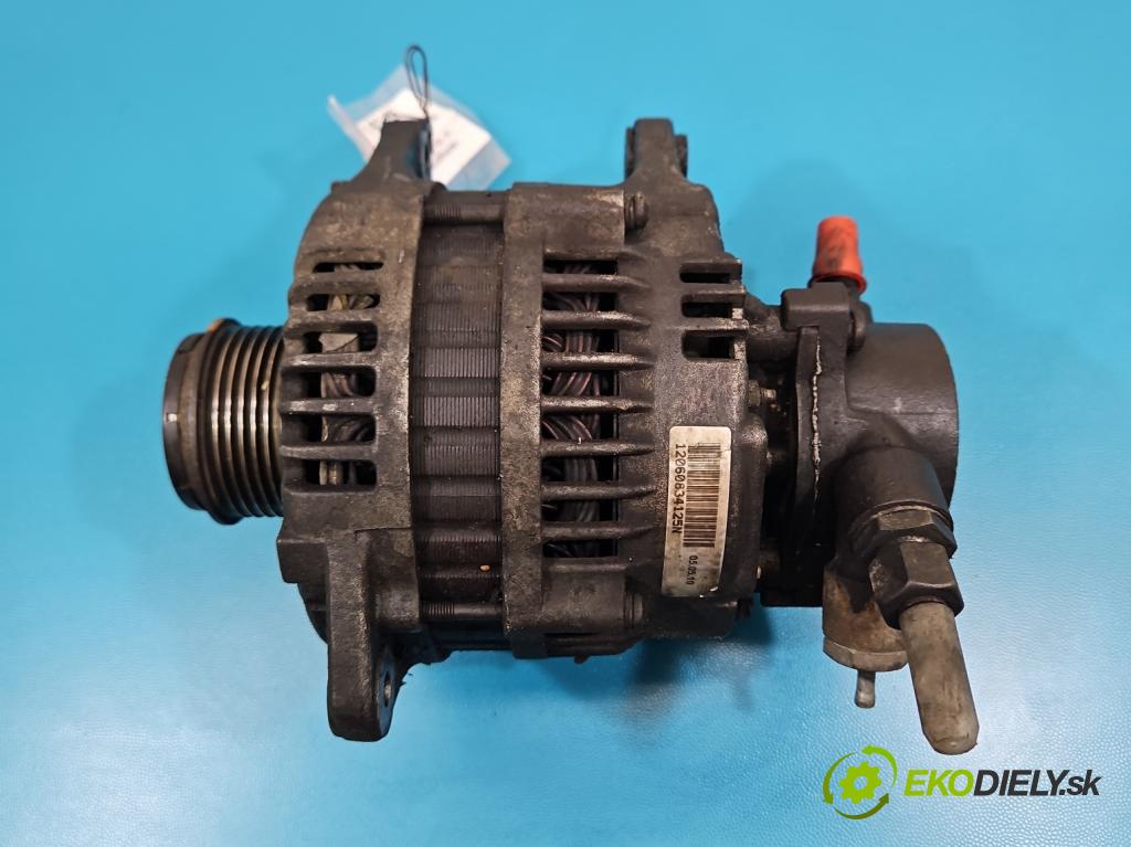 Opel Meriva A 2002-2010 1.7 cdti 101 hp manual 74 kW 1686 cm3 5- Alternator  (Alternátor)