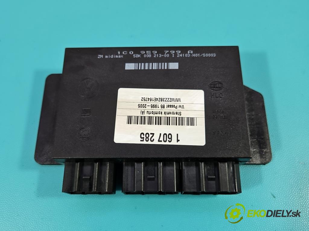 Vw Passat B5 1995-2005 1.9 tdi 131 hp automatic 96 kW 1896 cm3 5- řídící jednotka komfortu 1C0959799A