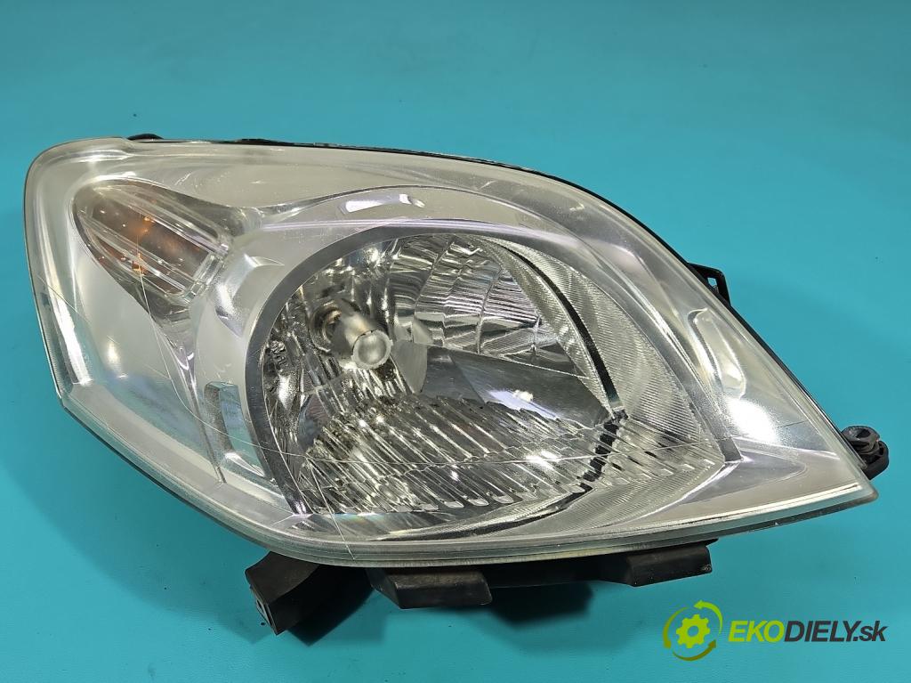 Peugeot Bipper 1.3 hdi 75 HP manual 55 kW 1248 cm3 5- Reflektor: pravý 45560393 (Svetlo predné pravé)