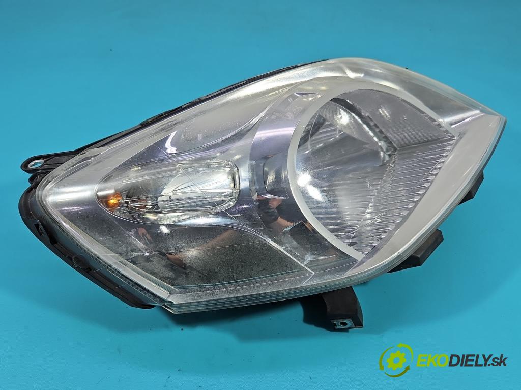 Peugeot Bipper 1.3 hdi 75 HP manual 55 kW 1248 cm3 5- Reflektor: pravý 45560393 (Svetlo predné pravé)