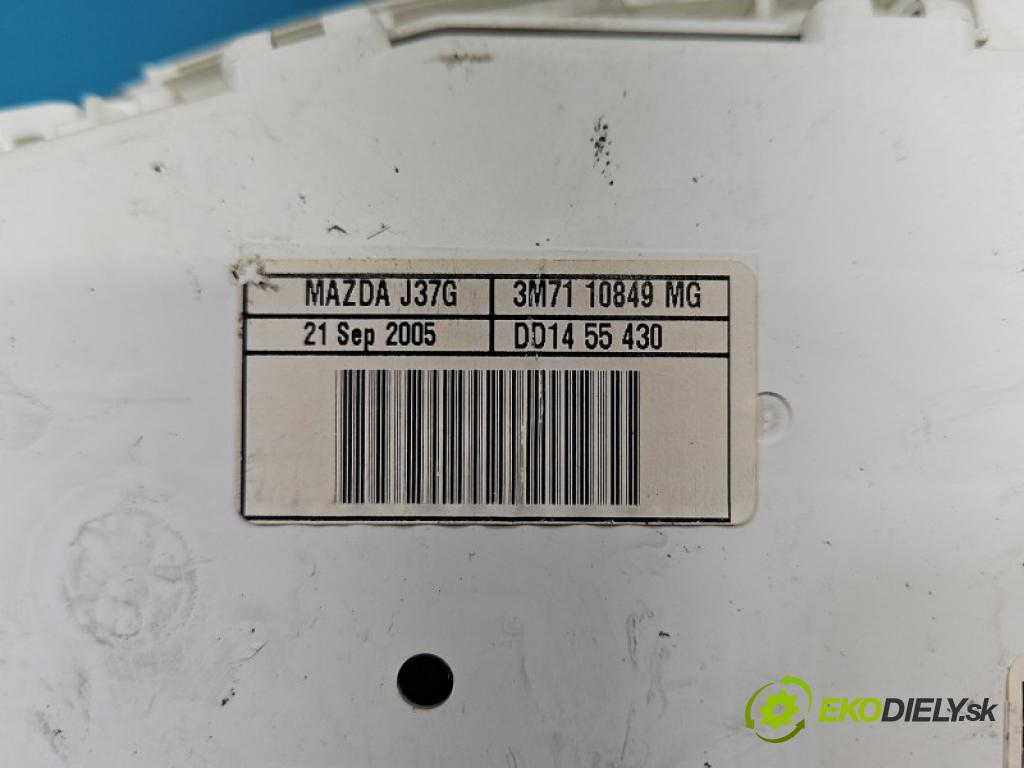 Mazda 2 I 2003-2007 1.2 16V 75 hp manual 55 kW 1242 cm3 5- řídící jednotka motoru 6S61-12A650-FC